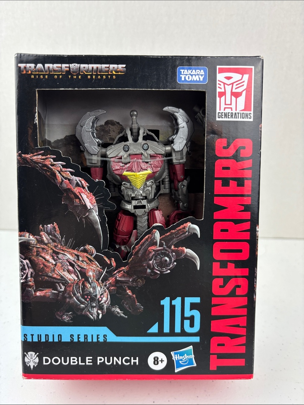 Hasbro Transformers Generations Double Punch Action Figure - Red & Gray